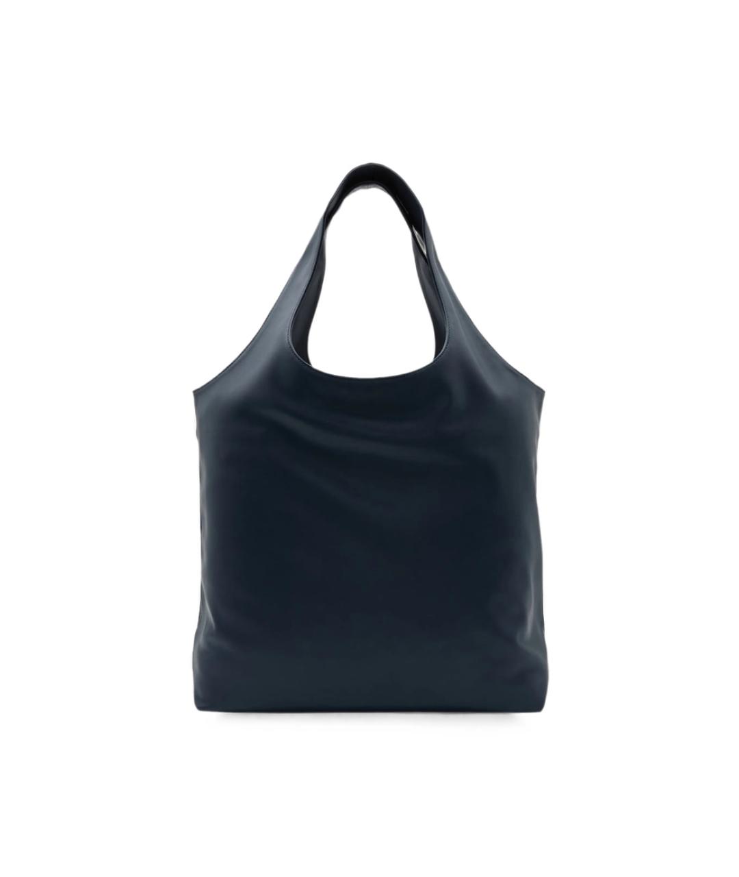 A.P.C. Синяя синтетическая сумка тоут, фото 3