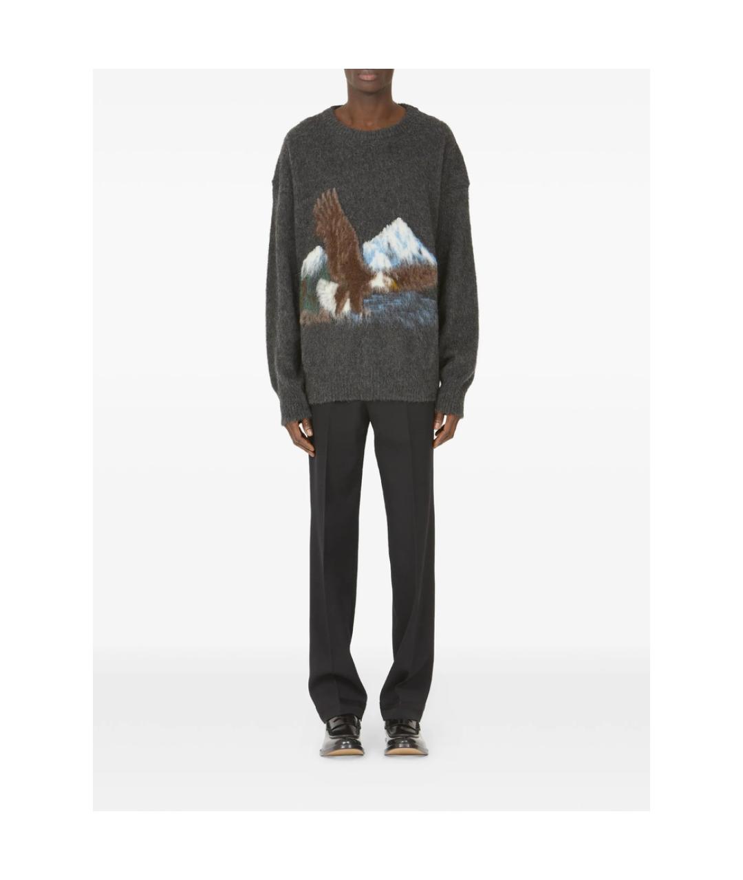MAISON MARGIELA Серый джемпер / свитер, фото 6