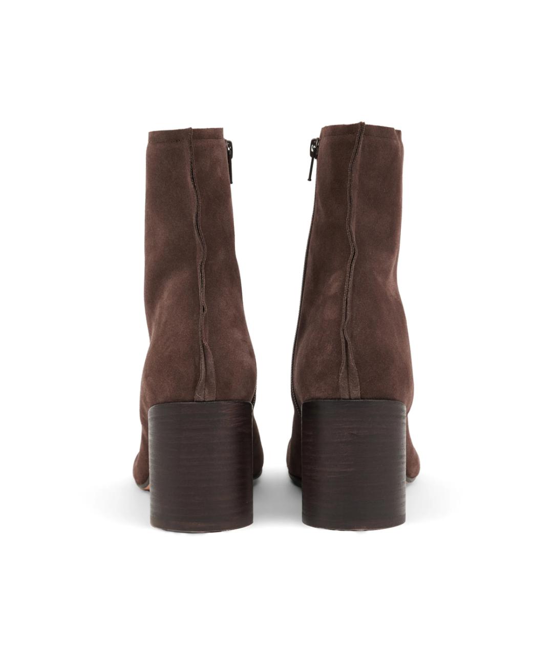 MM6 MAISON MARGIELA Коричневые кожаные туфли, фото 4