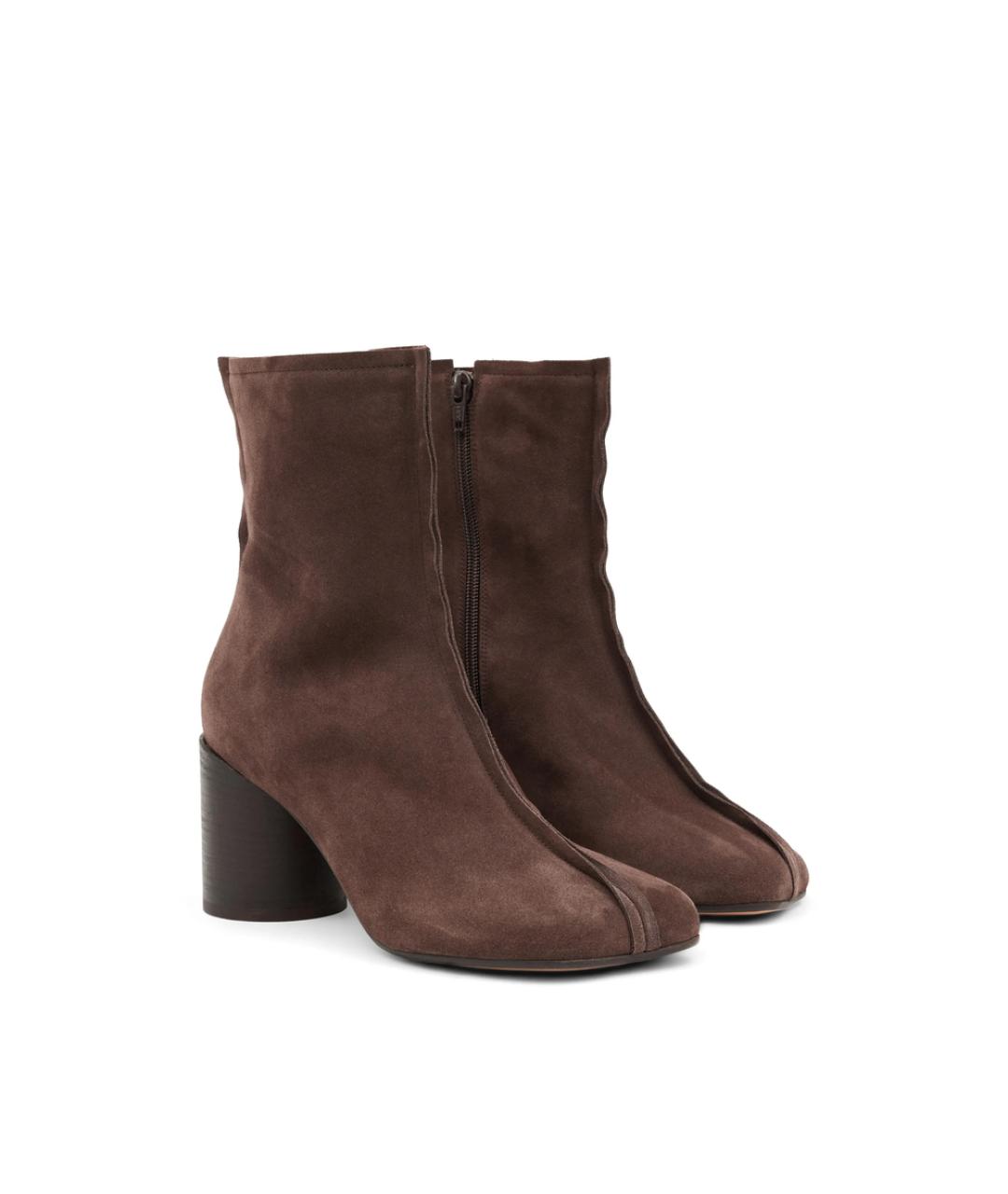 MM6 MAISON MARGIELA Коричневые кожаные туфли, фото 2