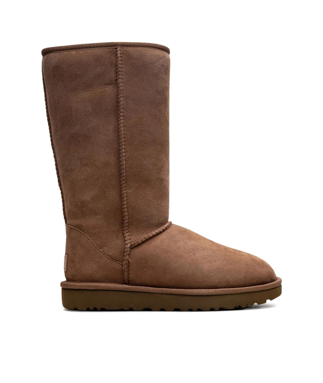 UGG Коричневые замшевые ботинки, фото 1