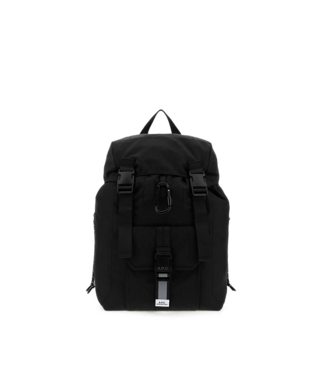 A.P.C. Черный синтетический рюкзак, фото 1