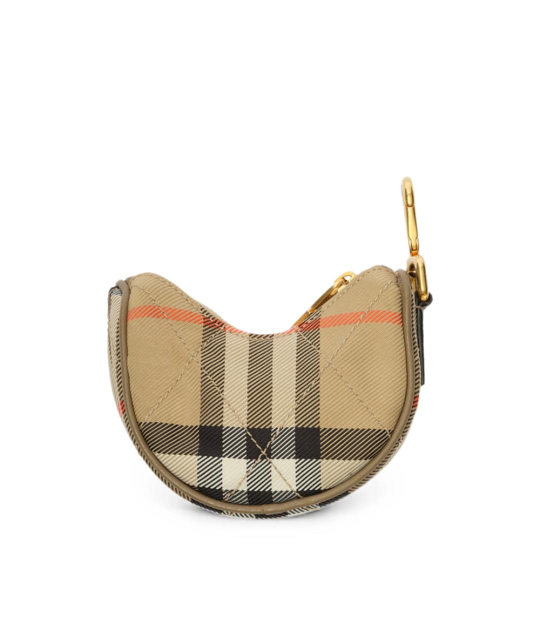 BURBERRY Бежевый брелок, фото 2
