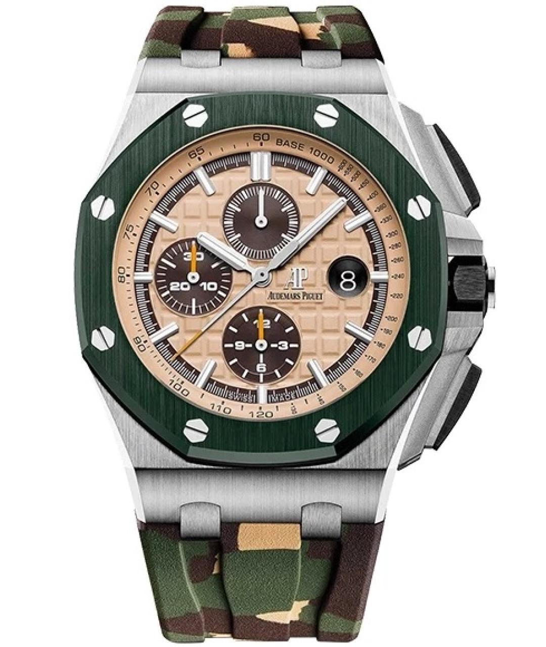 Audemars Piguet Хаки металлические часы, фото 1