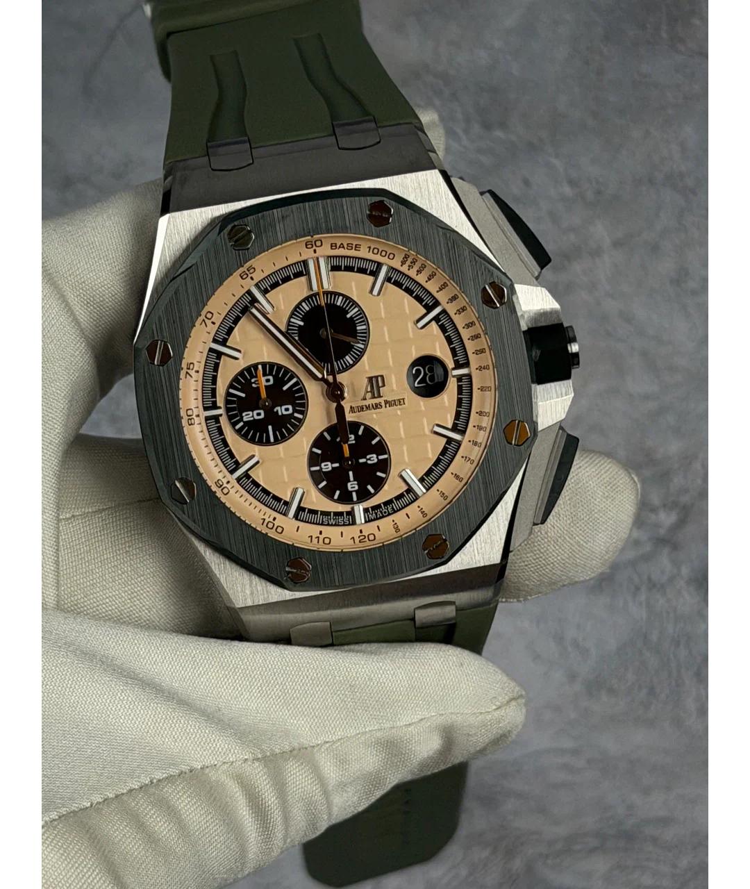 Audemars Piguet Хаки металлические часы, фото 2