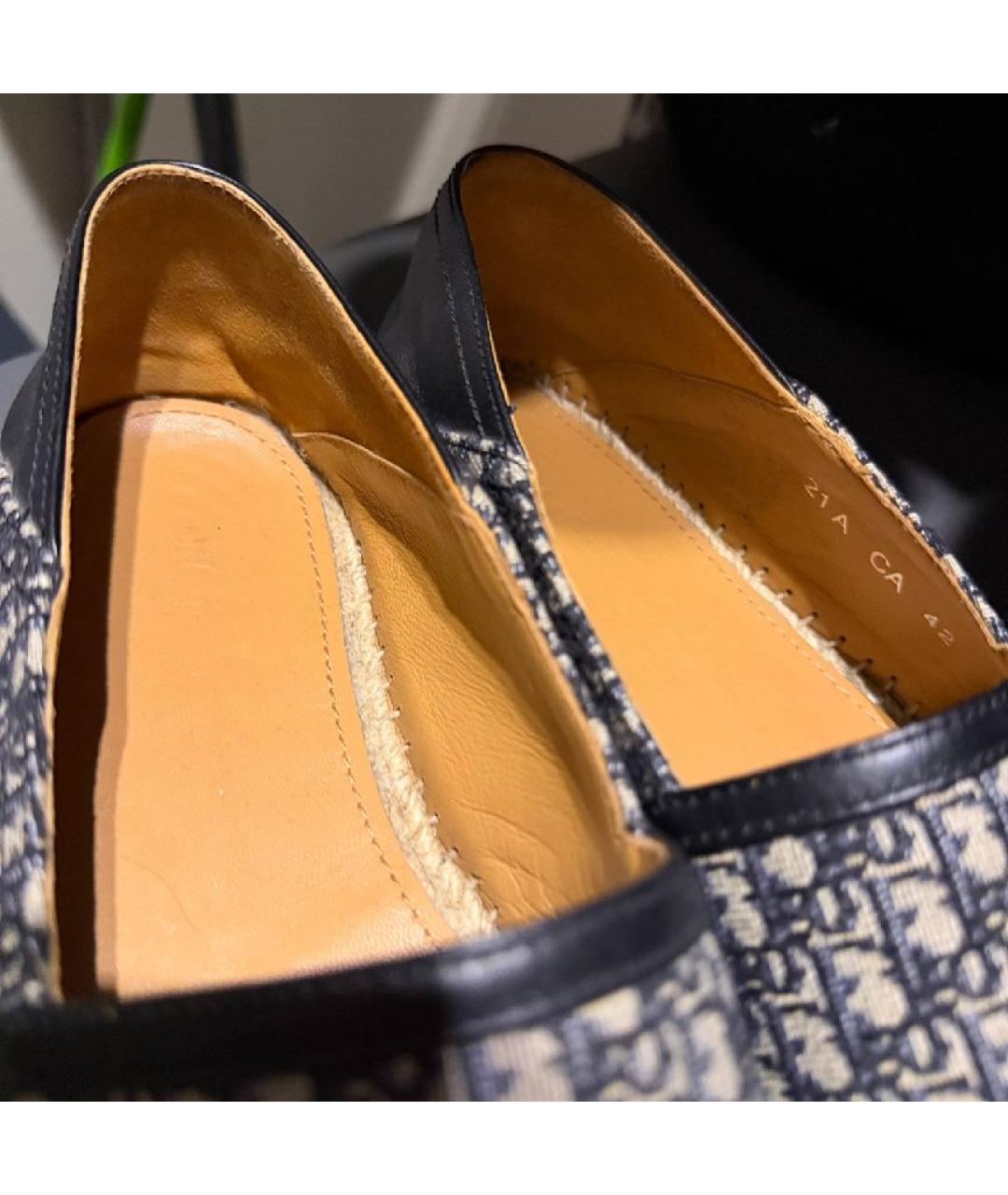 CHRISTIAN DIOR Мульти текстильные эспадрильи, фото 4