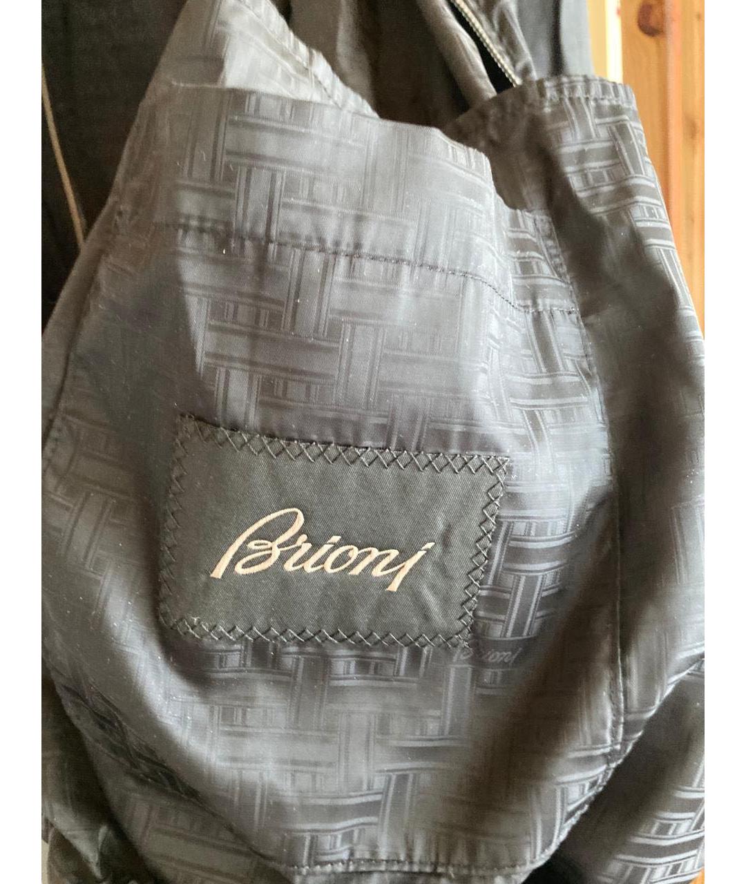 BRIONI Синяя полиамидовая куртка, фото 6