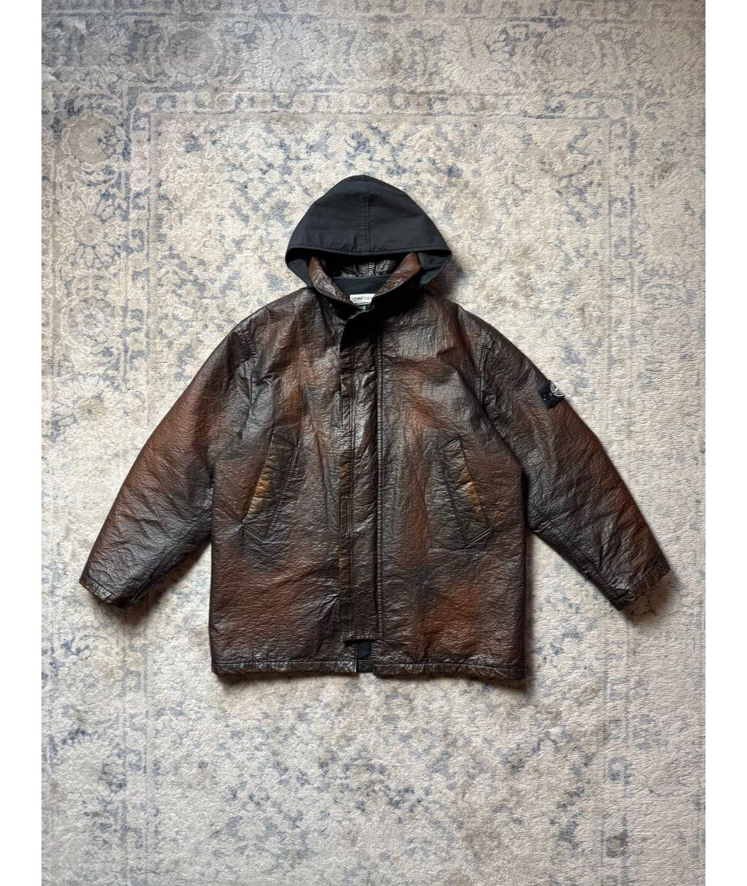 STONE ISLAND Коричневая куртка, фото 2