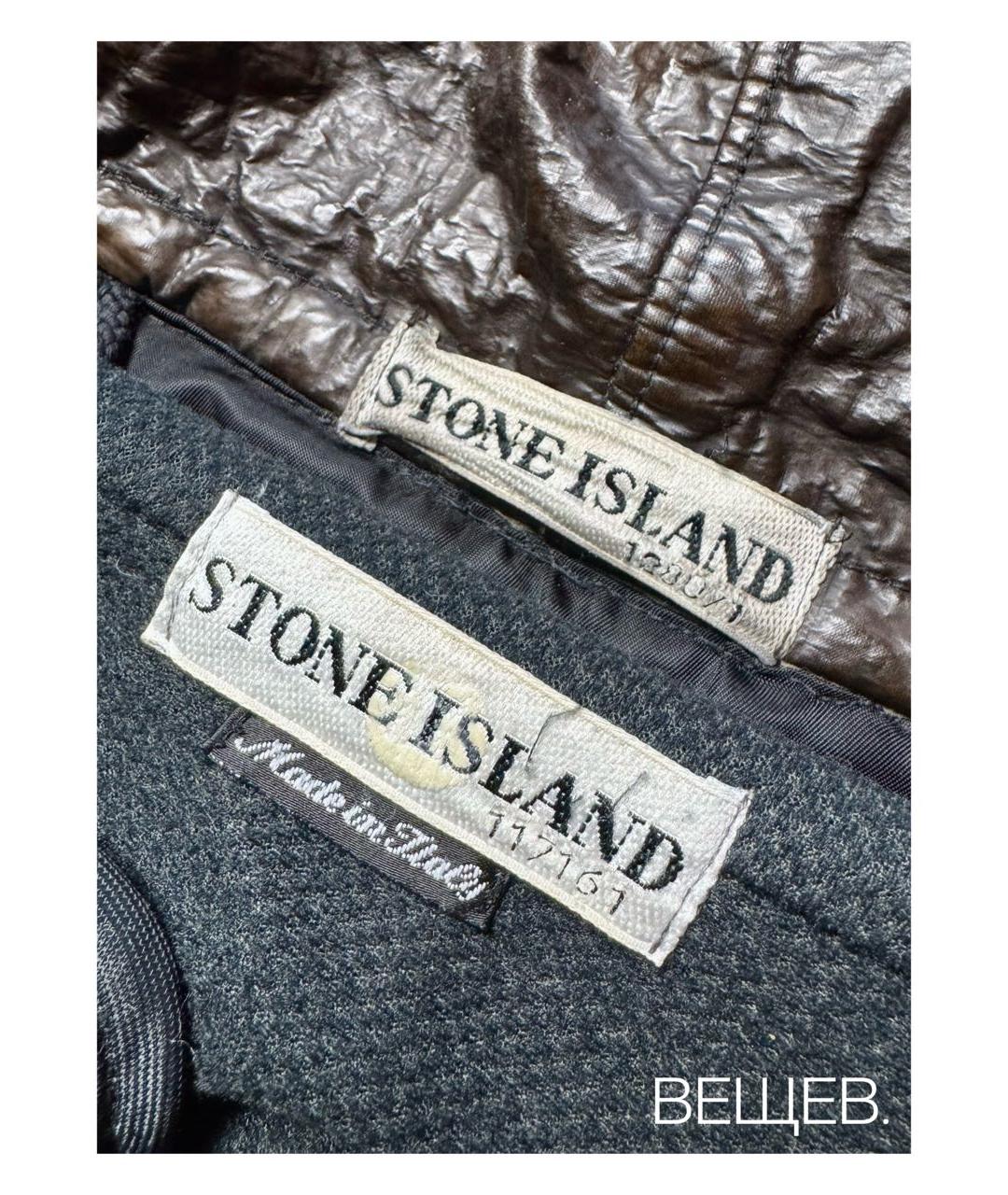 STONE ISLAND Коричневая куртка, фото 6