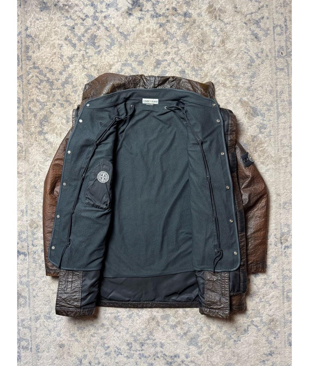 STONE ISLAND Коричневая куртка, фото 8