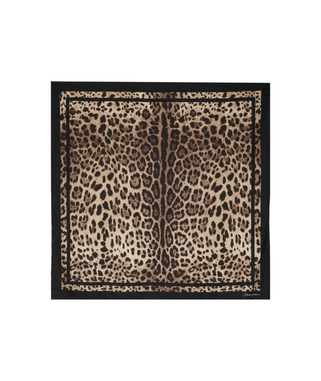 DOLCE&GABBANA Мульти шелковый платок, фото 1