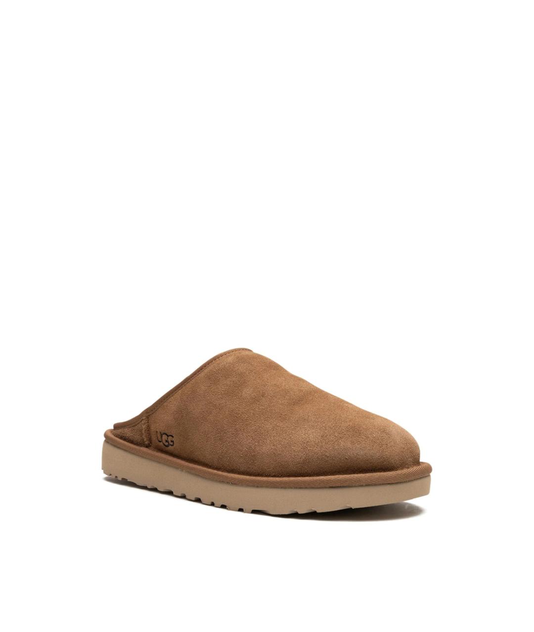 UGG Коричневые замшевые сандалии, фото 5