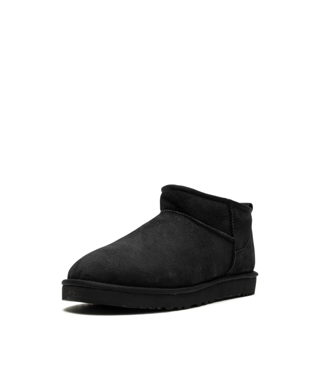 UGG Черные замшевые высокие ботинки, фото 3