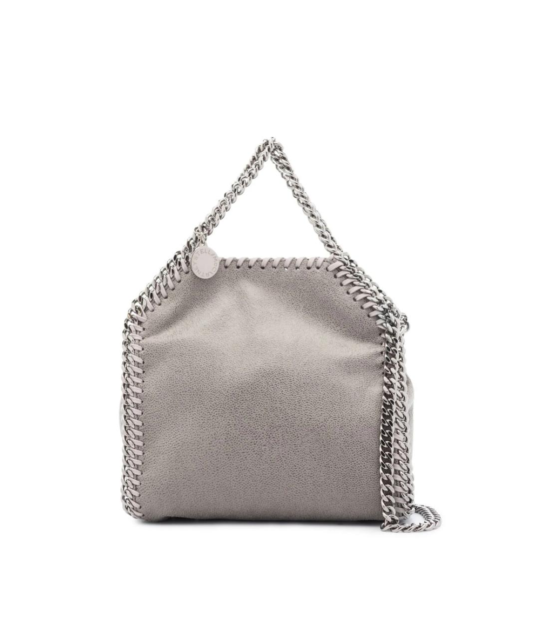 STELLA MCCARTNEY Серая сумка через плечо из искусственной кожи, фото 1