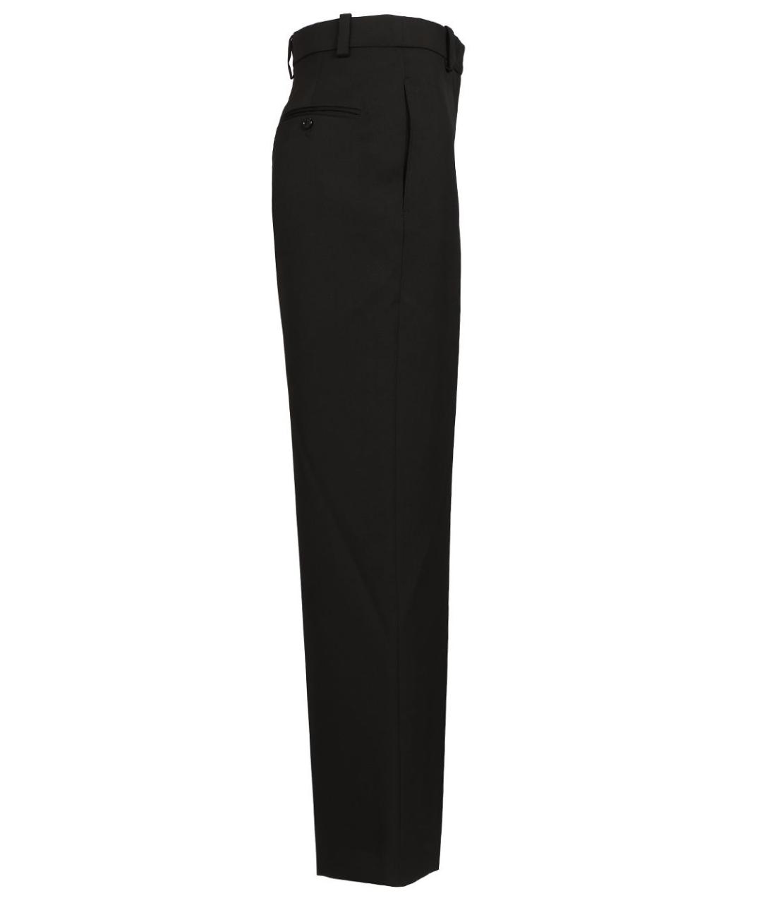 ISABEL MARANT Черные шерстяные прямые брюки, фото 3