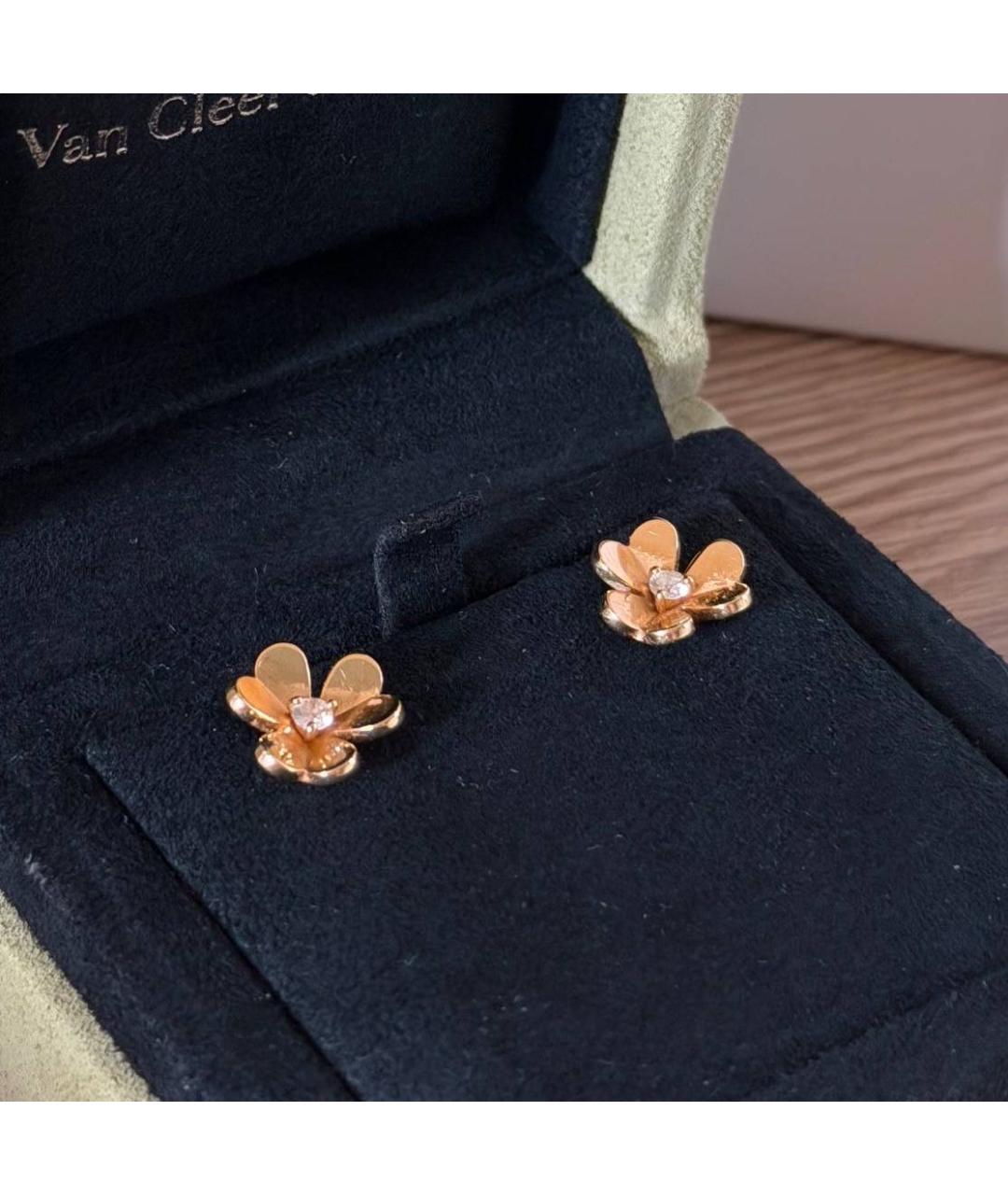 VAN CLEEF & ARPELS Желтые серьги из желтого золота, фото 3