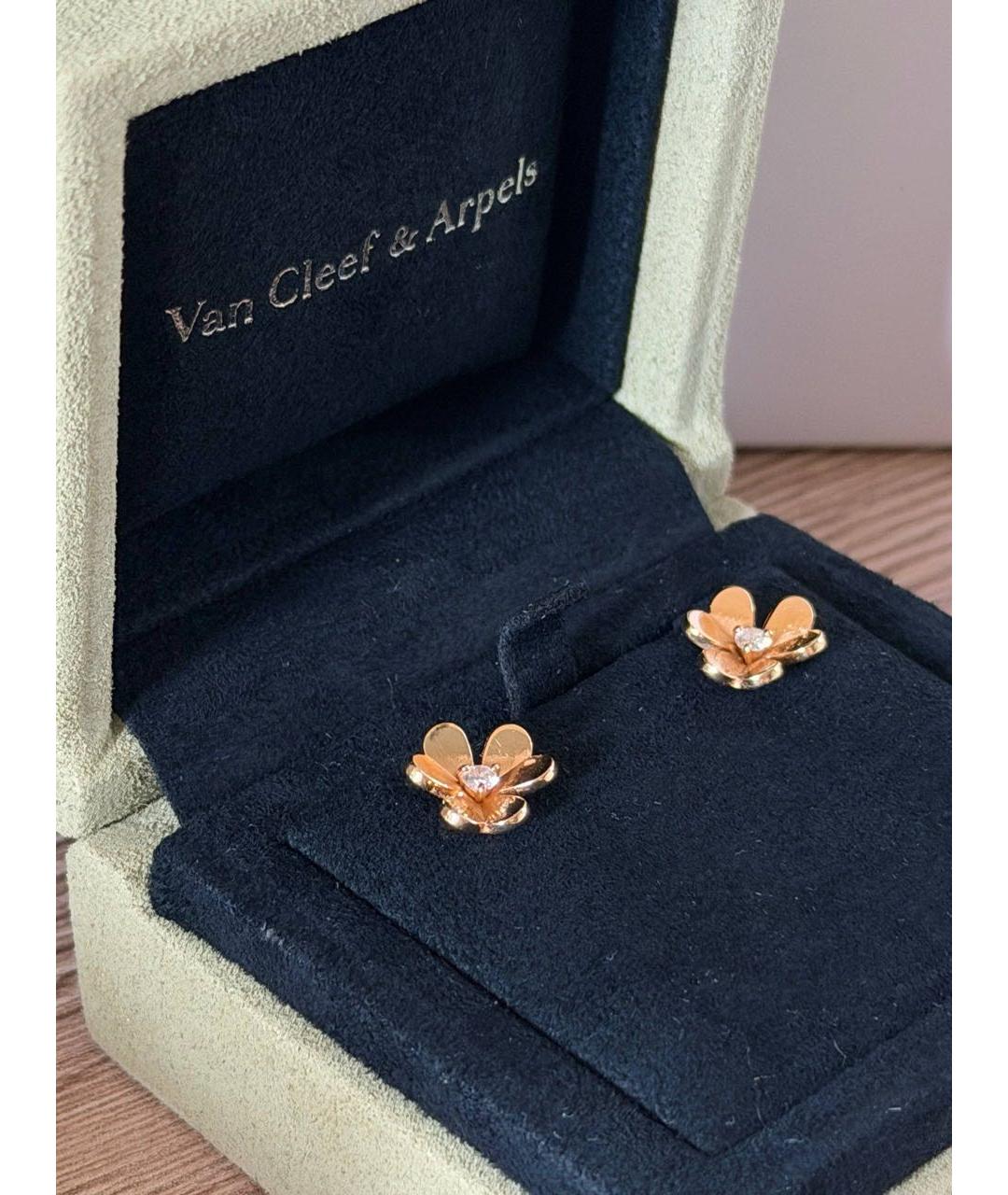 VAN CLEEF & ARPELS Желтые серьги из желтого золота, фото 4