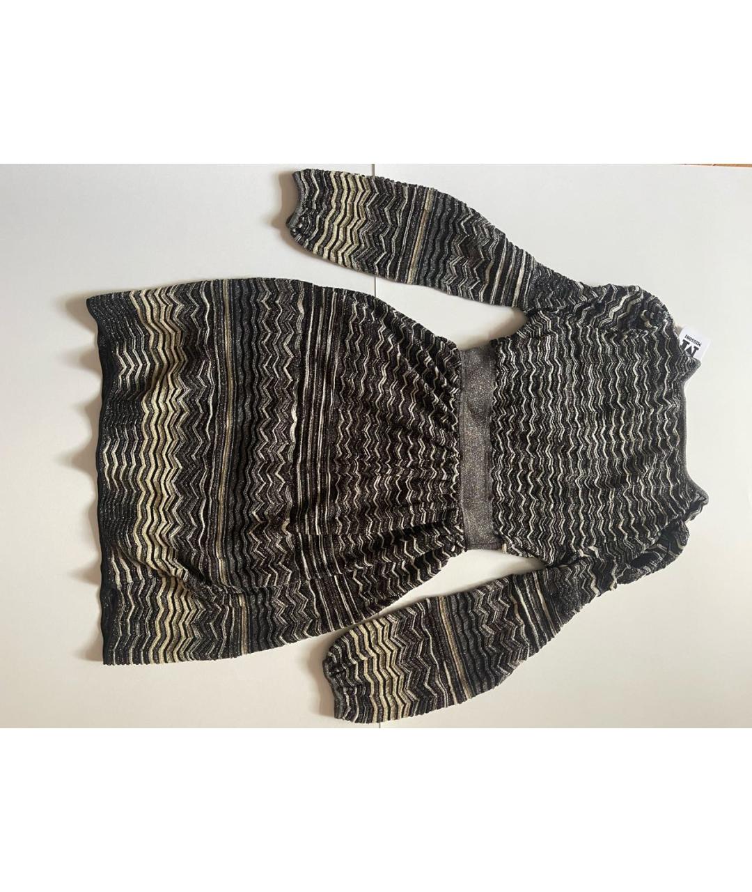 MISSONI Мульти нейлоновое коктейльное платье, фото 2