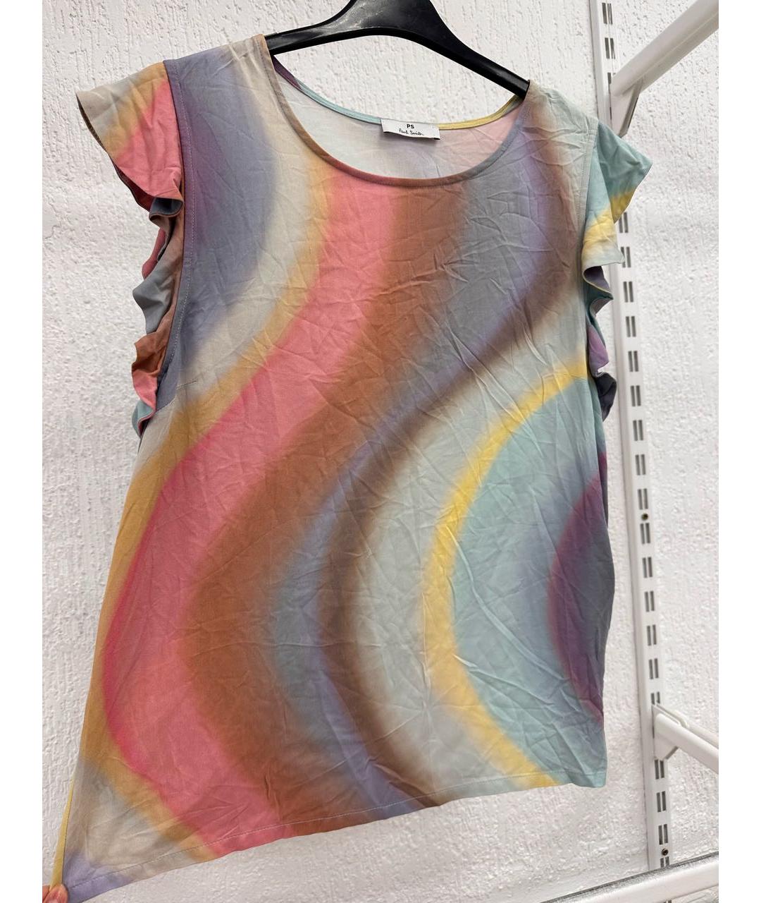 PS BY PAUL SMITH Мульти вискозная блузы, фото 8