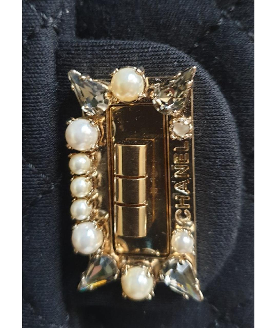 CHANEL Черная сумка через плечо, фото 8