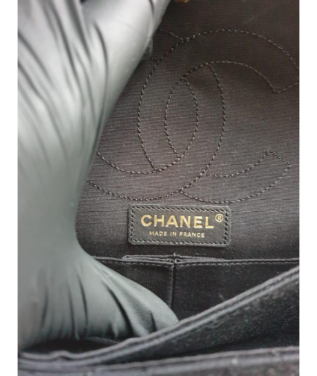 CHANEL Черная сумка через плечо, фото 5