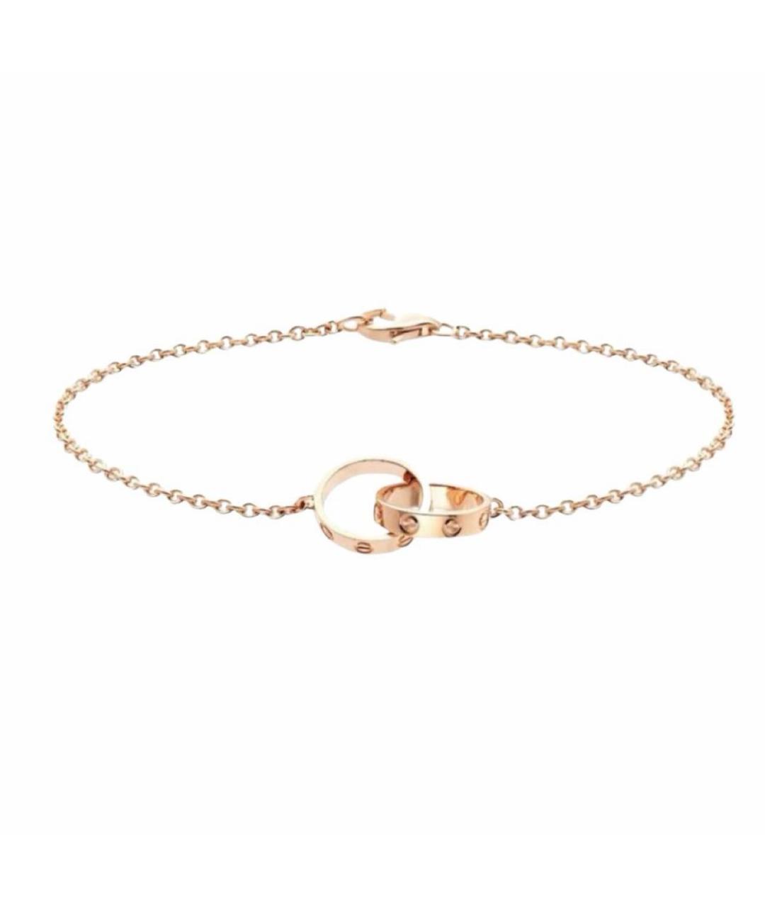 CARTIER Золотой браслет из розового золота, фото 1