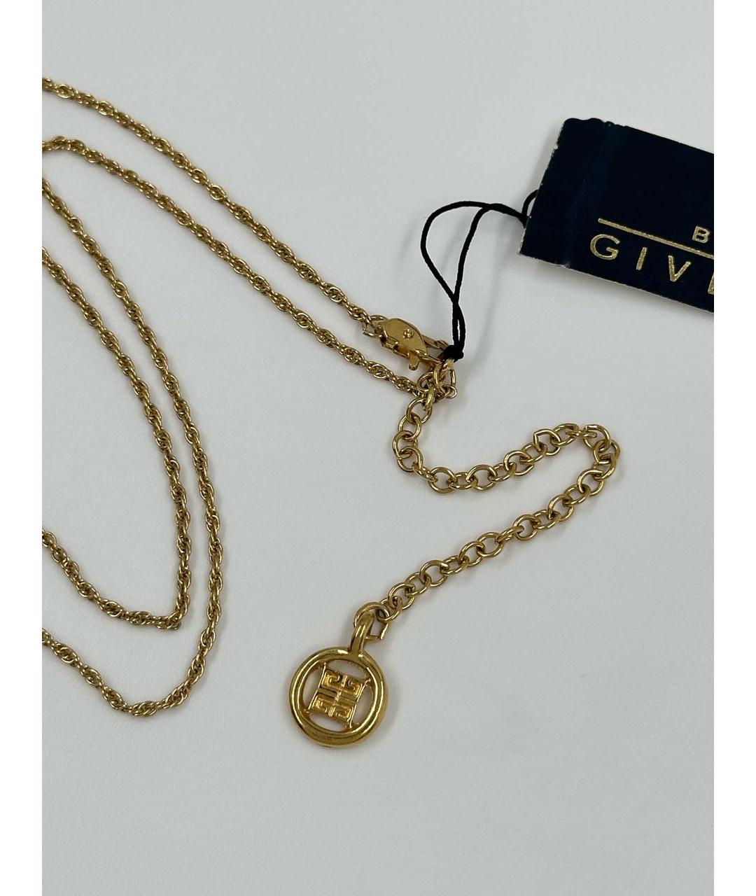 GIVENCHY Золотое позолоченное колье, фото 4