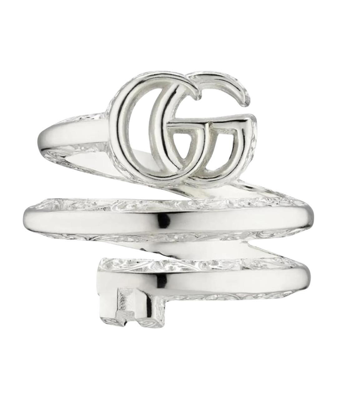 GUCCI Серебряное серебряное кольцо, фото 1