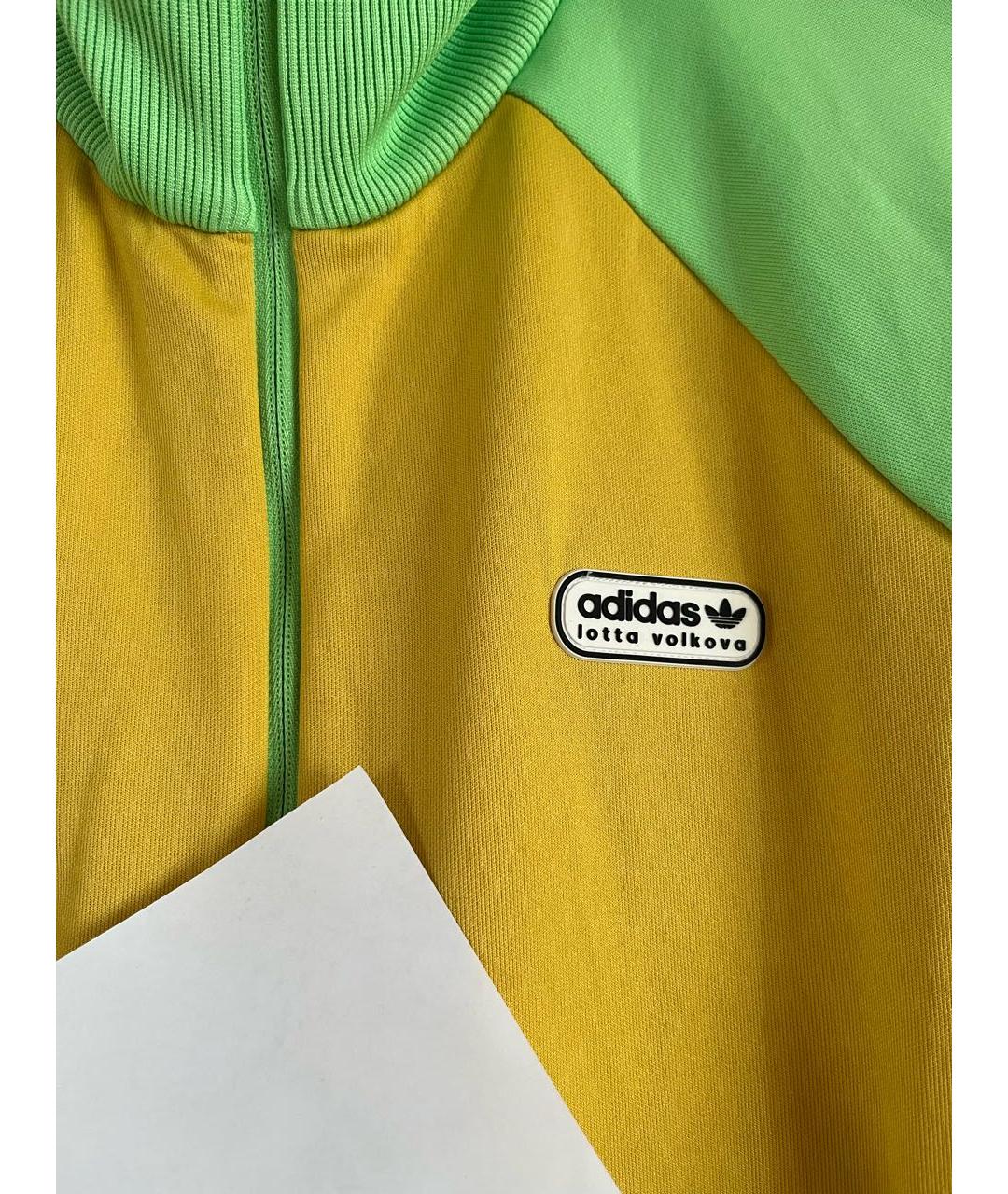 ADIDAS Зеленая спортивная куртка, фото 4