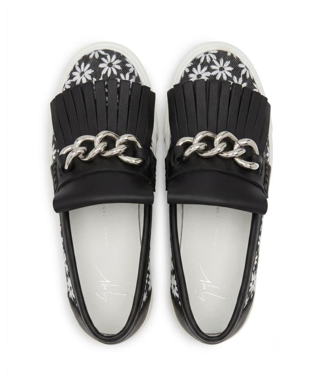 GIUSEPPE ZANOTTI DESIGN Черные кожаные ботинки, фото 3