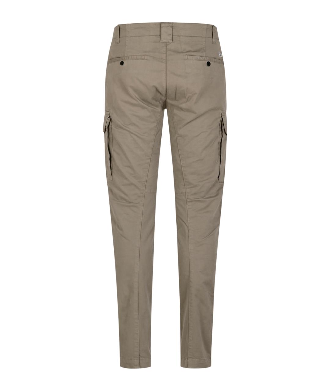 CP COMPANY Серые хлопковые повседневные брюки, фото 2