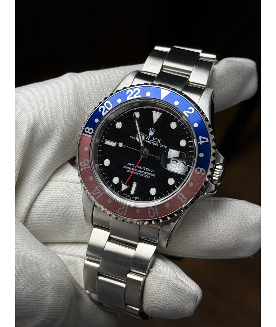 ROLEX Черные часы, фото 3