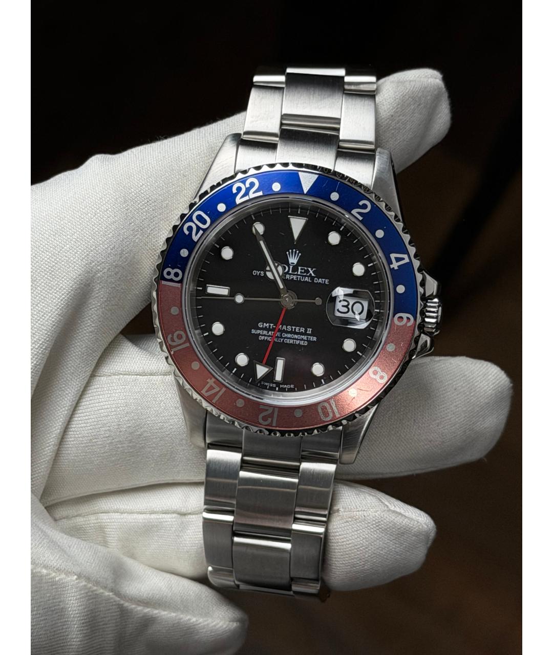 ROLEX Черные часы, фото 2