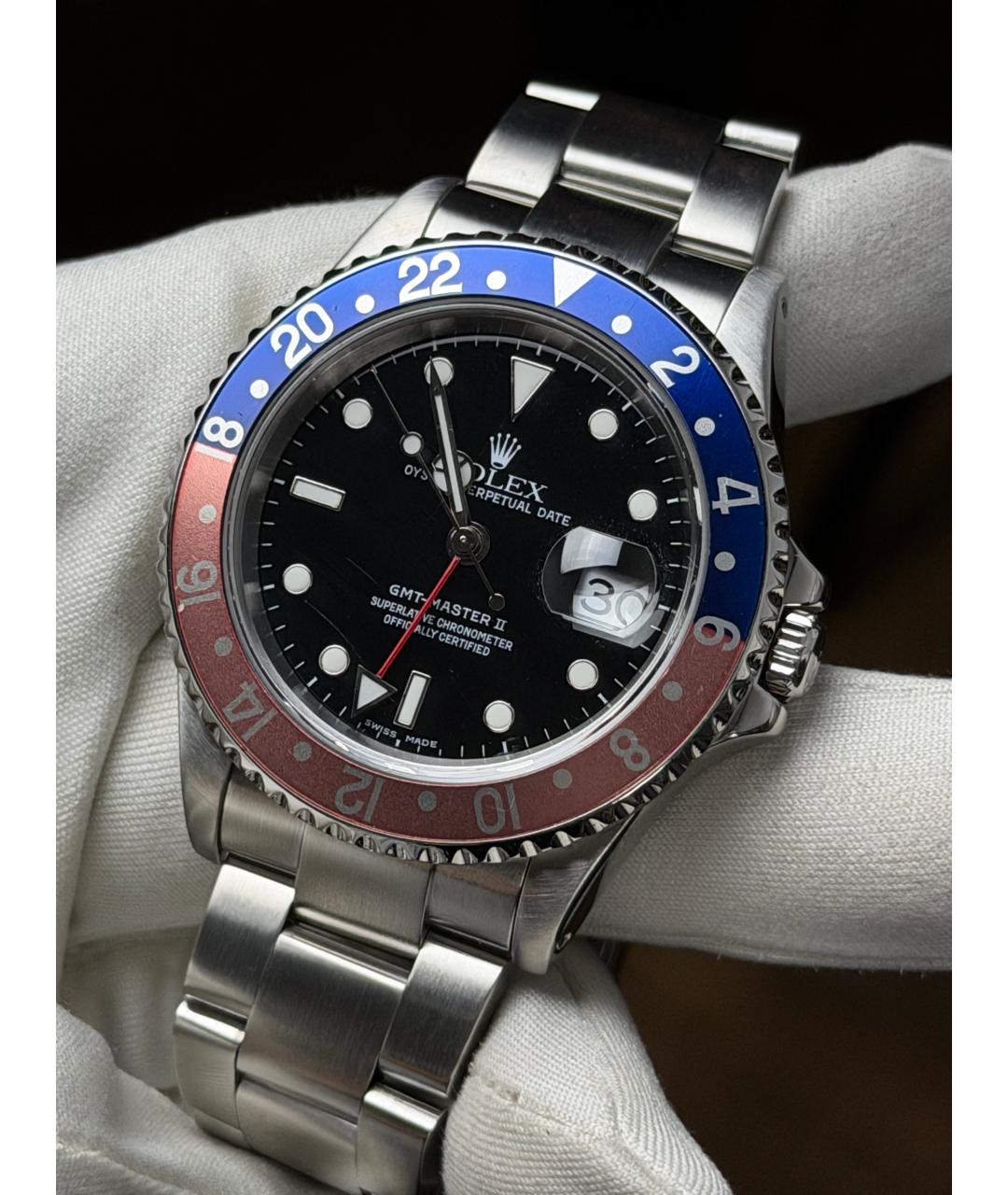 ROLEX Черные часы, фото 4