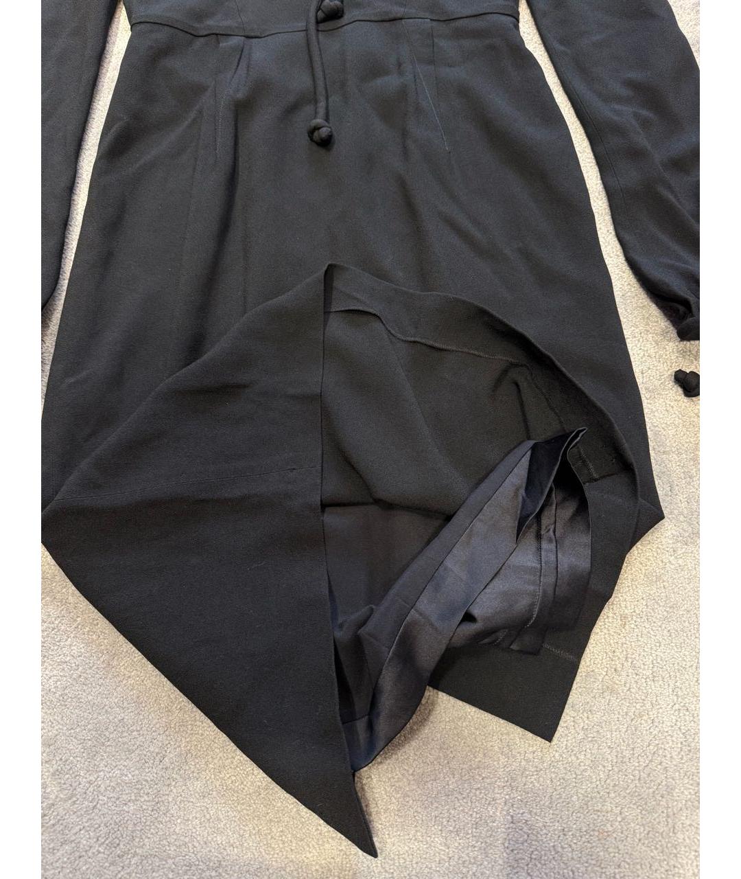 TOM FORD Черное вискозное вечернее платье, фото 4