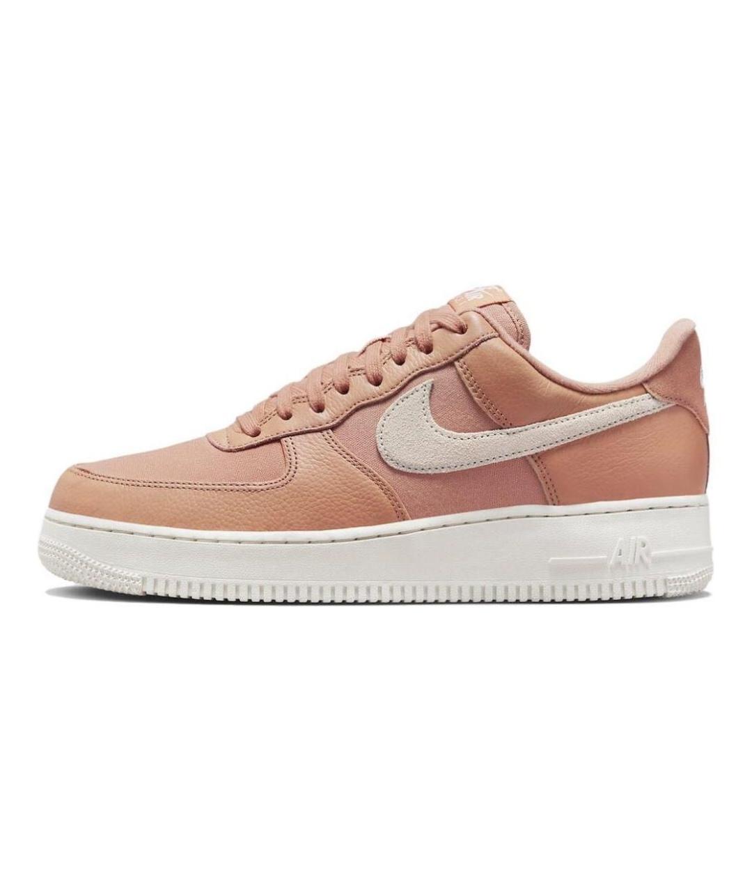 NIKE Коралловые кожаные кроссовки, фото 7