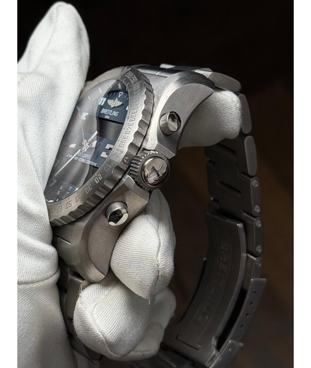 BREITLING Темно-синие часы, фото 3