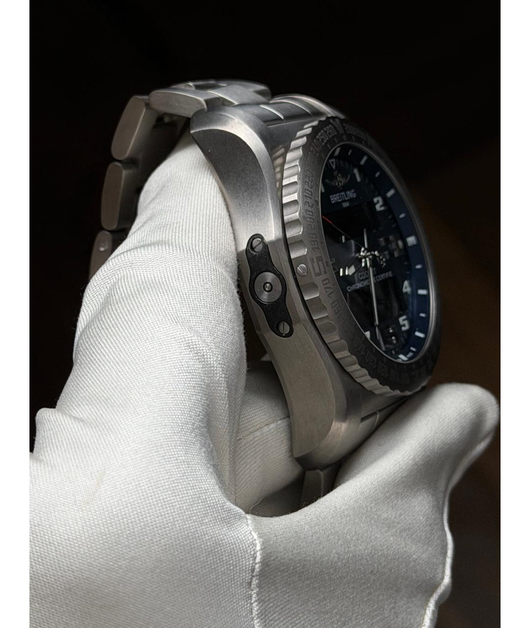 BREITLING Темно-синие часы, фото 4