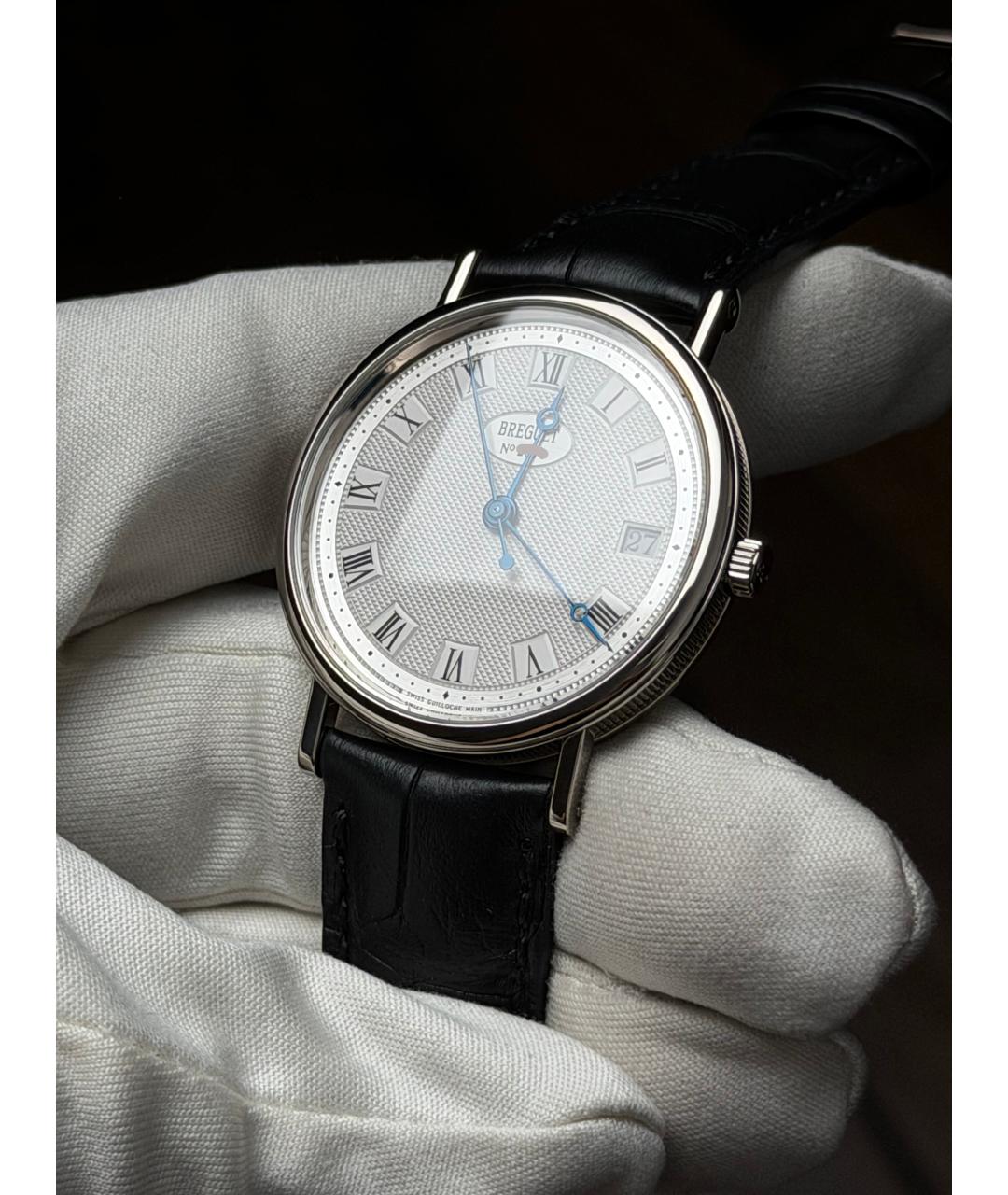 Breguet Серебряные часы из белого золота, фото 4