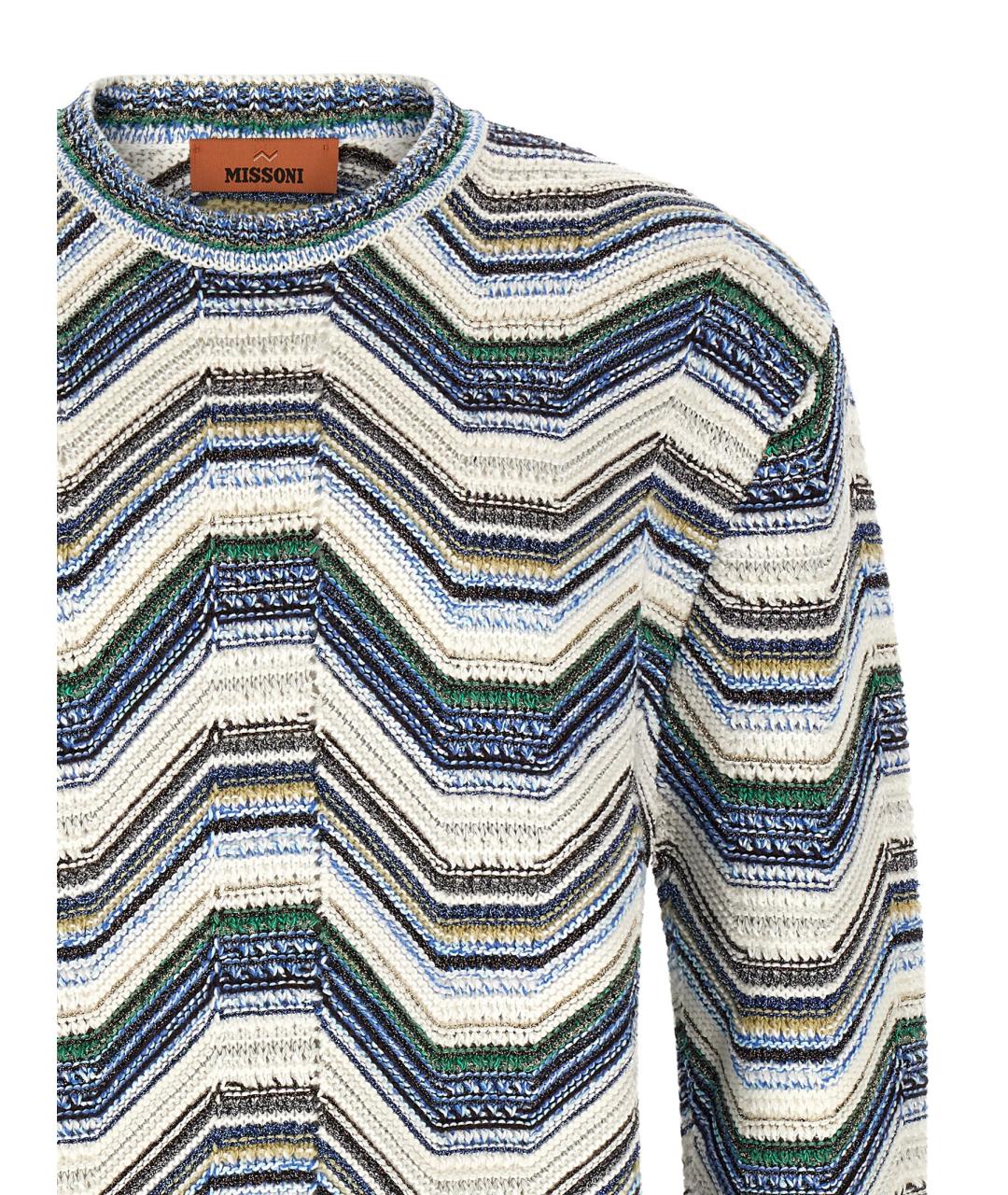 MISSONI Мульти шерстяной джемпер / свитер, фото 3