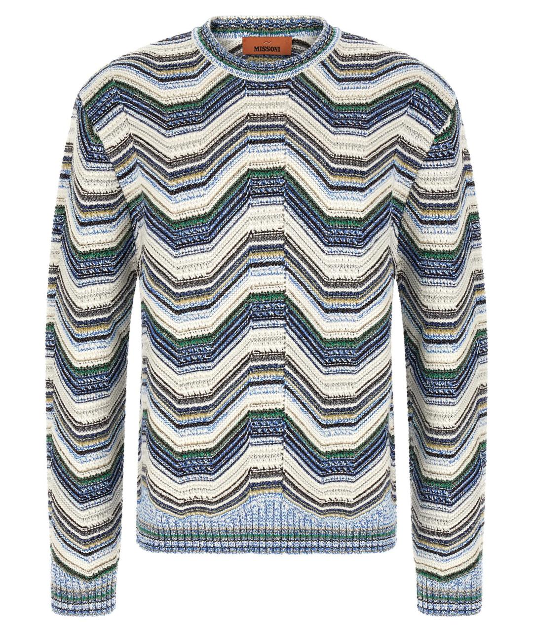 MISSONI Мульти шерстяной джемпер / свитер, фото 1