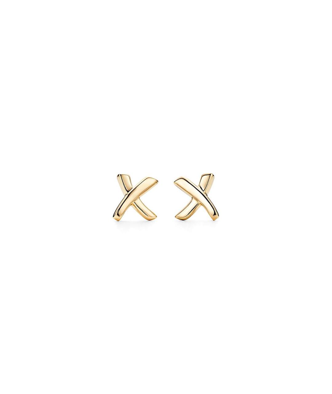 TIFFANY&CO Золотые серьги из желтого золота, фото 5