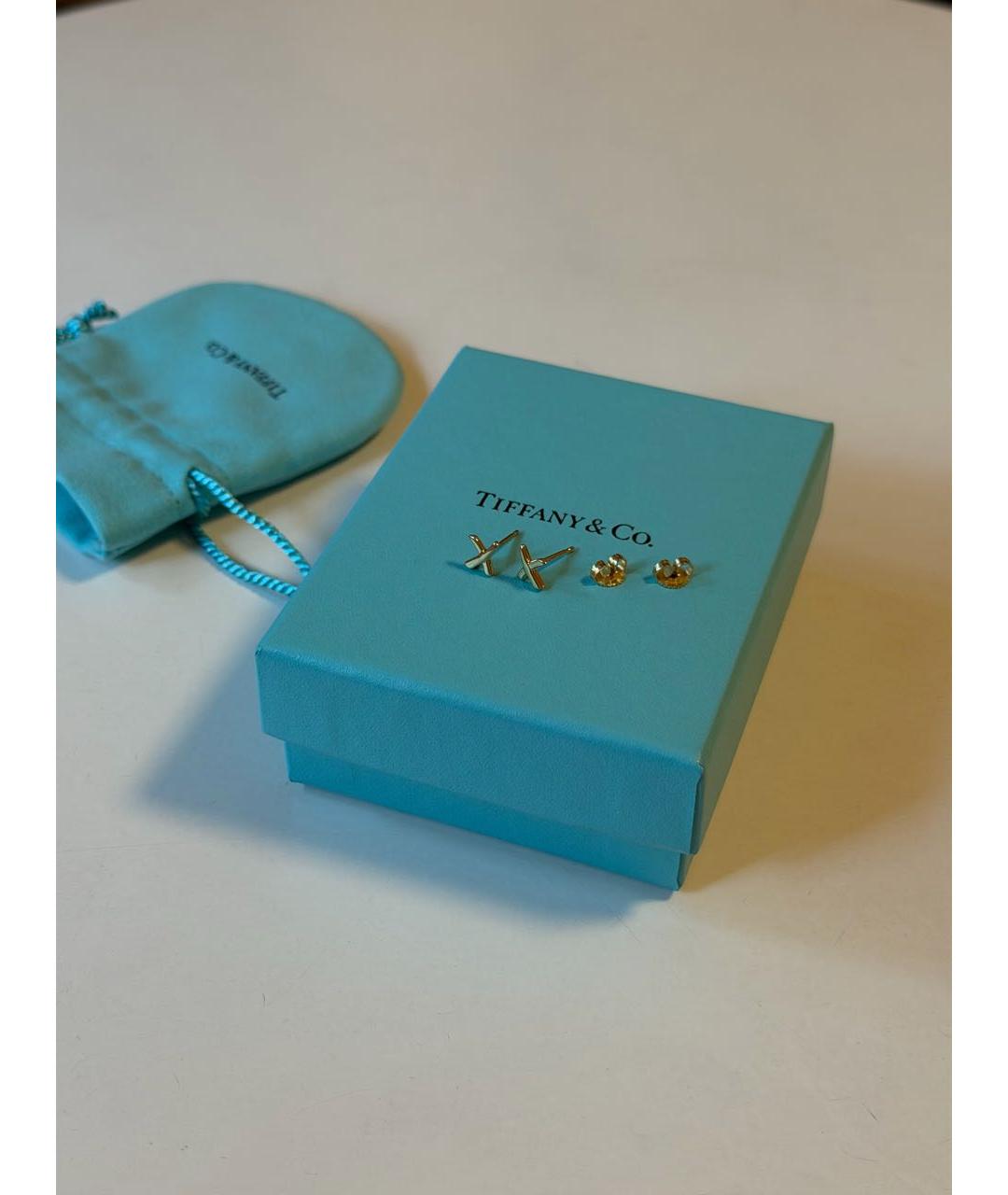 TIFFANY&CO Золотые серьги из желтого золота, фото 3