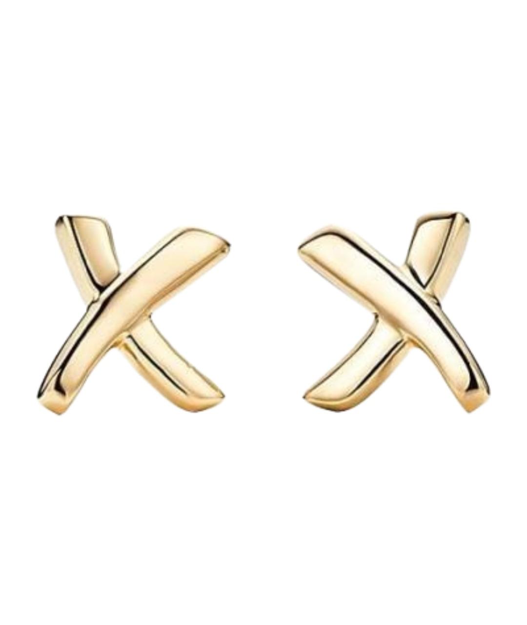 TIFFANY&CO Золотые серьги из желтого золота, фото 1