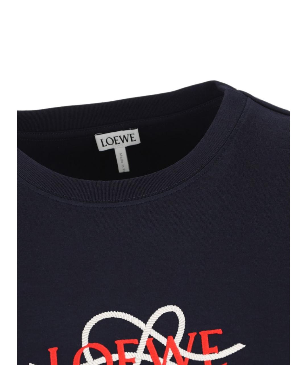 LOEWE Синяя футболка, фото 3