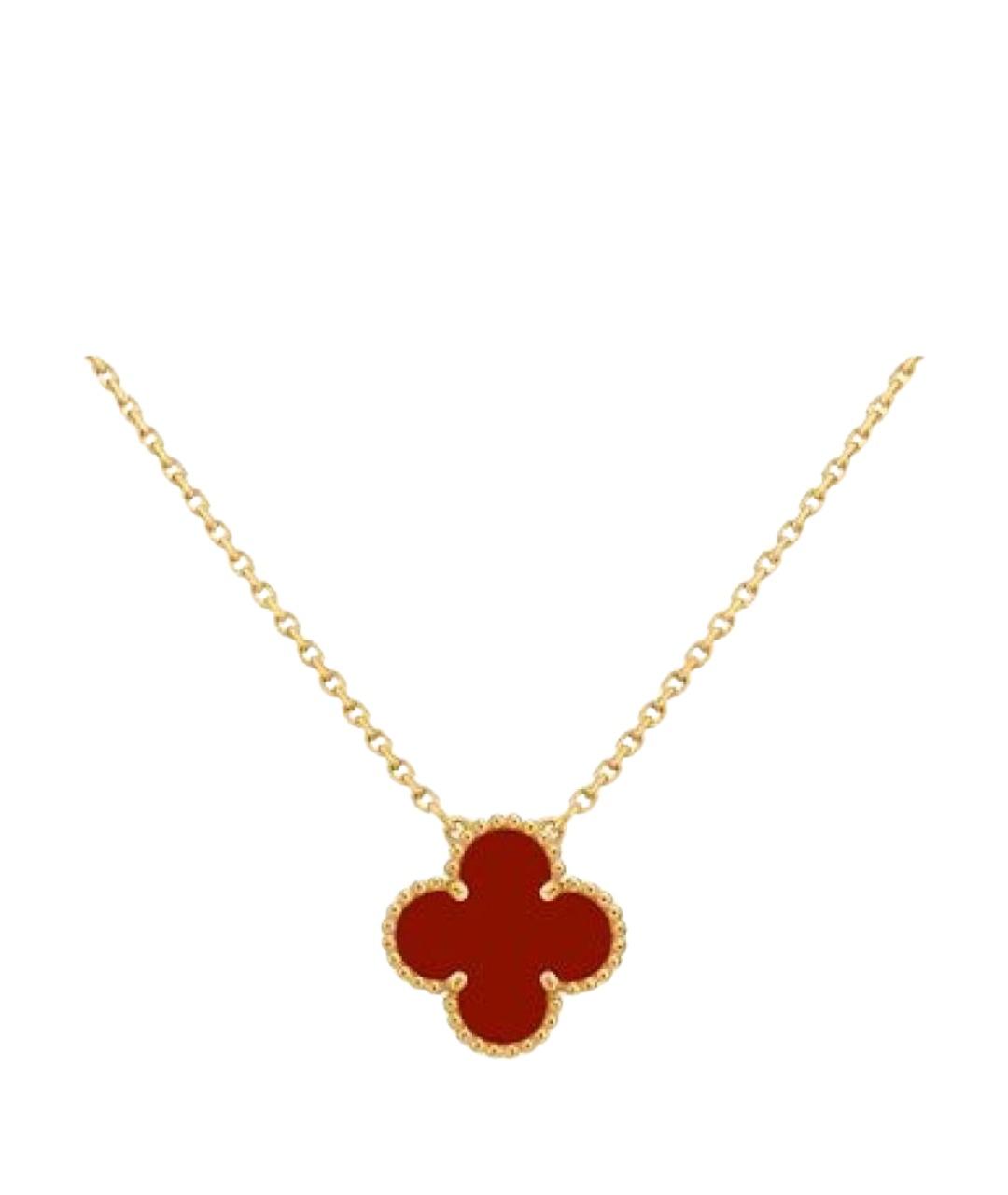 VAN CLEEF & ARPELS Красное колье из желтого золота, фото 1