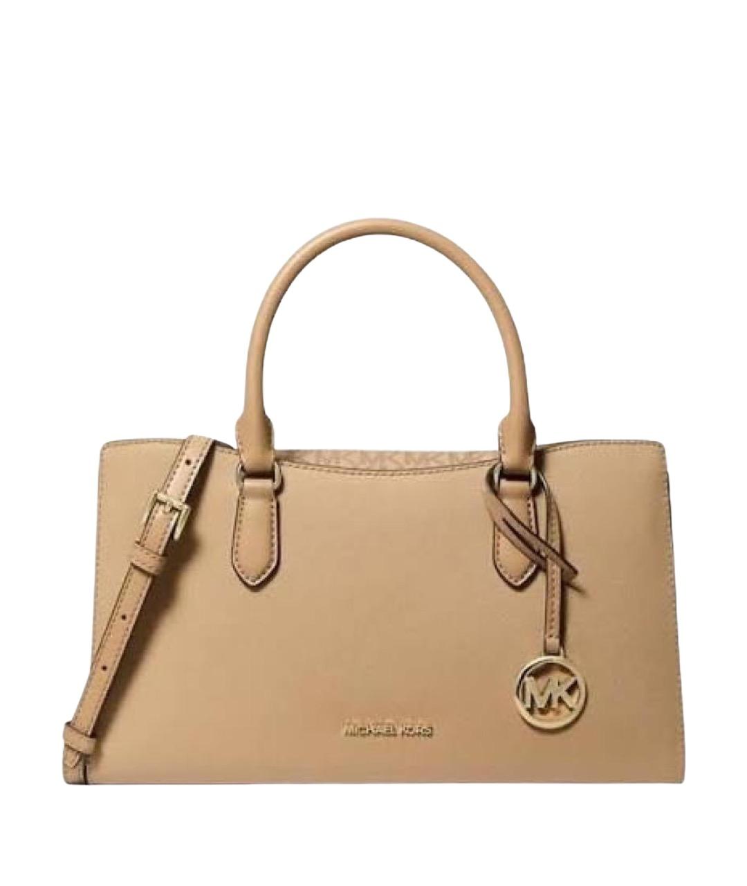 MICHAEL KORS Бежевая сумка с короткими ручками, фото 1