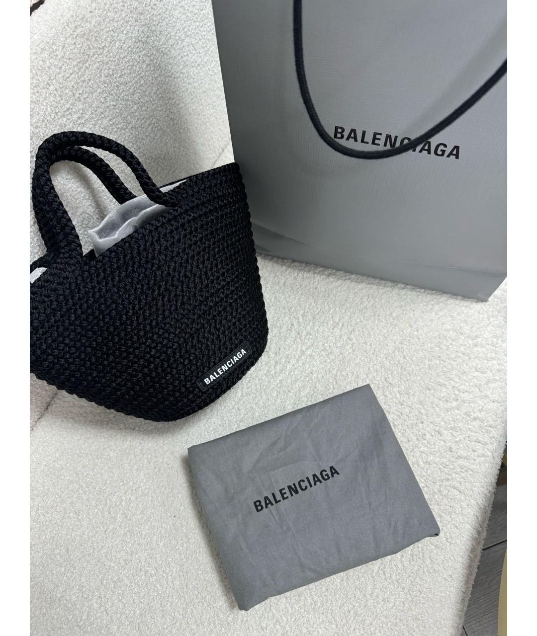 BALENCIAGA Черная сумка с короткими ручками, фото 8