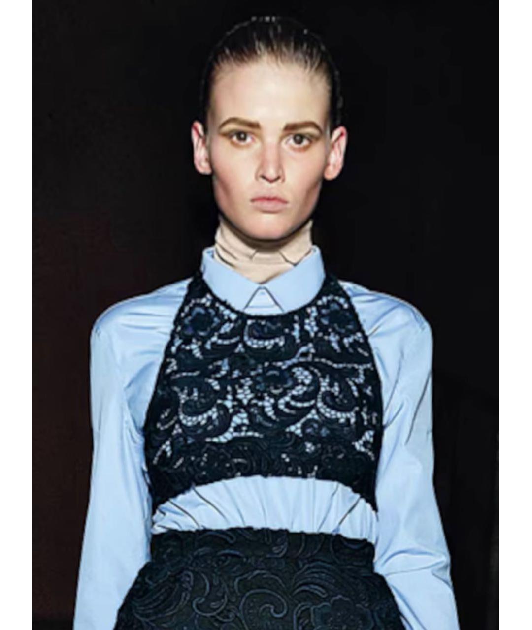 PRADA Черная кружевная майка, фото 4