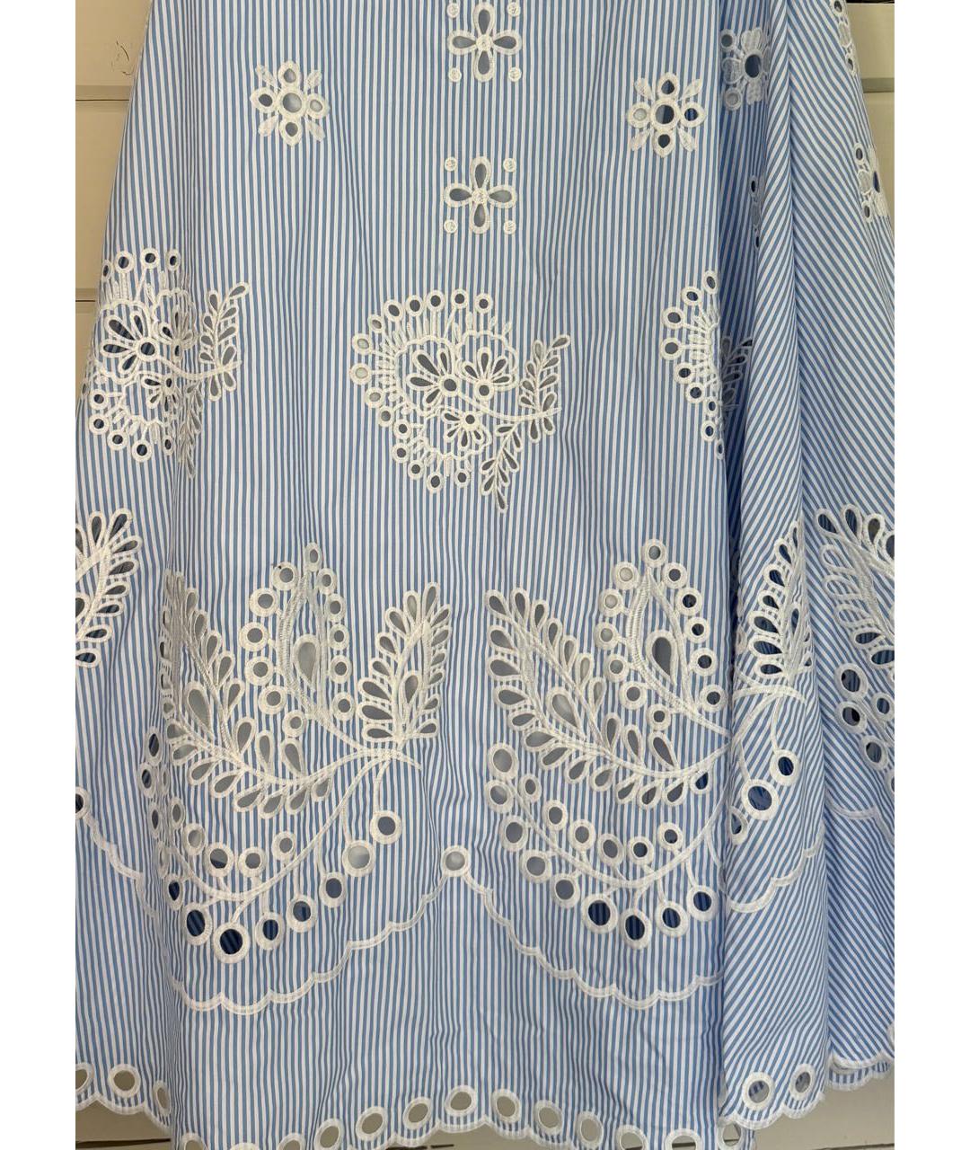 VALENTINO Хлопковая юбка макси, фото 4